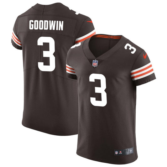 Marquise Goodwin Cleveland Browns Nike Vapor Elite Jersey - Brown