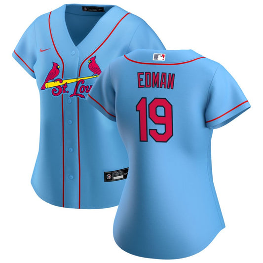 Tommy Edman St. Louis Cardinals Nike Women's Alternate Replica Jersey - Blue