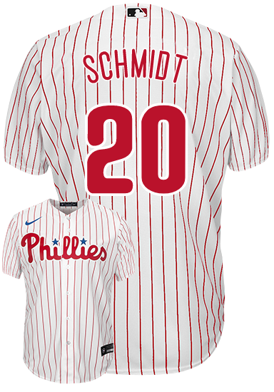 Mike Schmidt Youth Jersey - Philadelphia Phillies Replica Kids Home Jersey