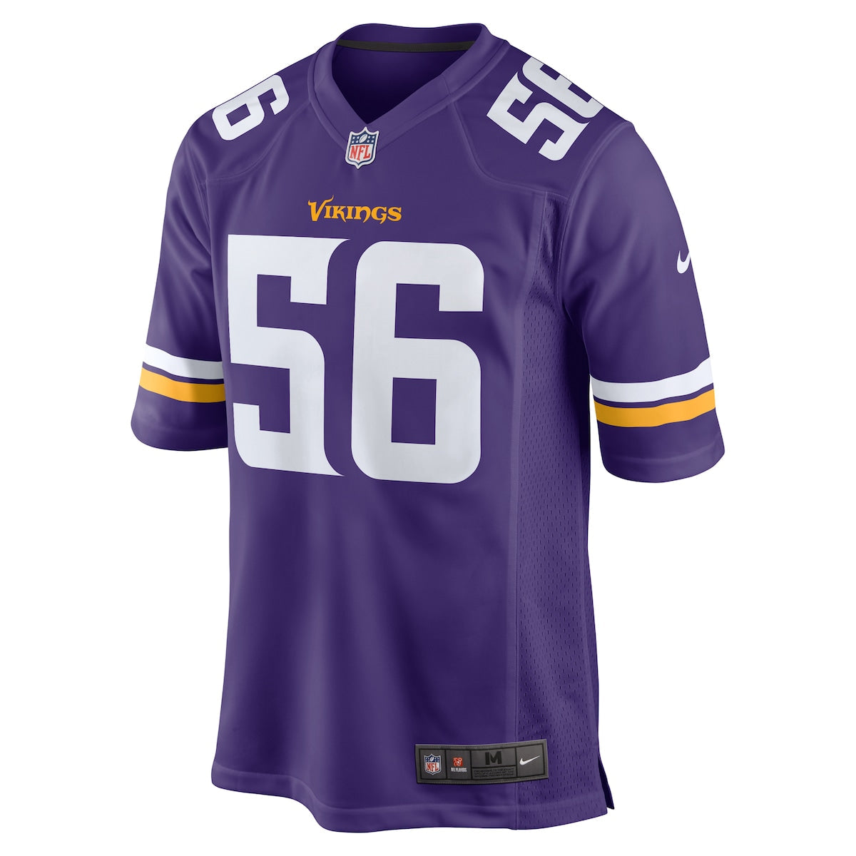 Men's Garrett Bradbury Nike Vikings Game Jersey - Purple