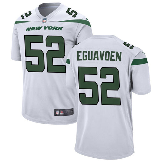 Sam Eguavoen New York Jets Nike Youth Game Jersey - White