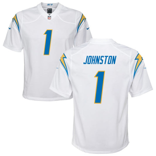 Quentin Johnston Los Angeles Chargers Nike Youth Game Jersey - White