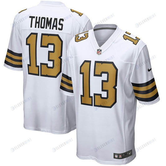 Michael Thomas 13 New Orleans Saints Men's Alternate Game Jersey - White