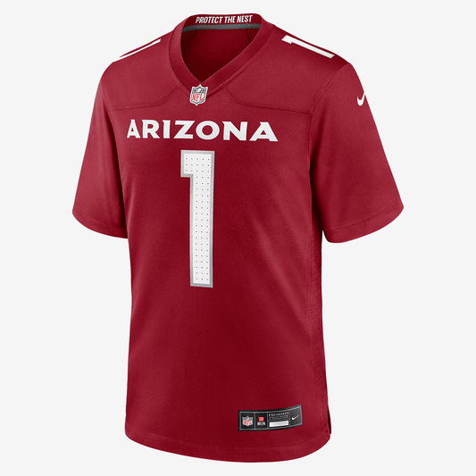 Paris Johnson Jr. Arizona Cardinals Men's Nike NFL Game Football Jersey - Tough Red