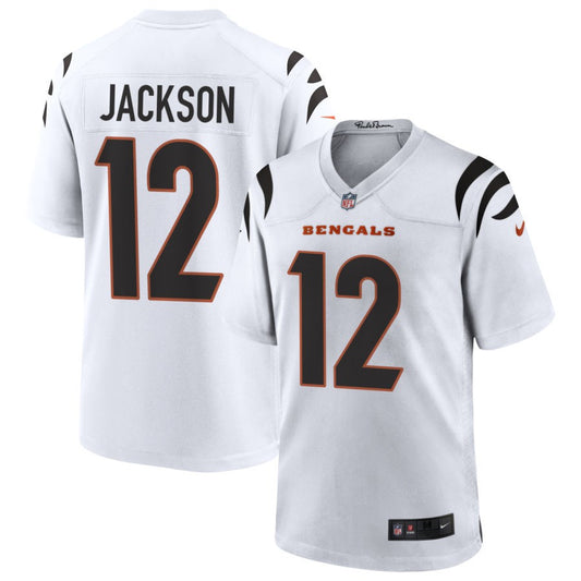 Shedrick Jackson Cincinnati Bengals Nike Game Jersey - White