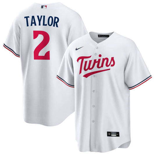 Michael A. Taylor Minnesota Twins Nike Youth Home Replica Jersey - White