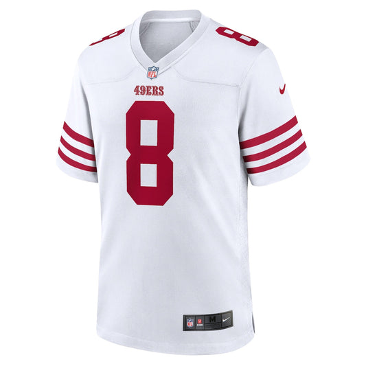 Men's Steve Young Nike 49ers Retired Game Jersey - White