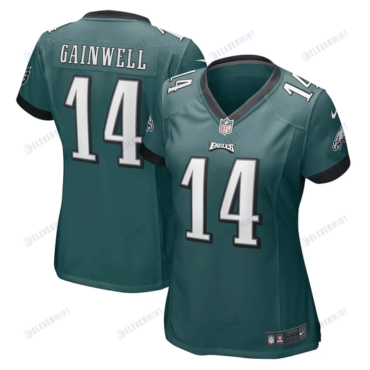 Kenneth Gainwell 14 Philadelphia Eagles Women's Game Jersey - Midnight Green