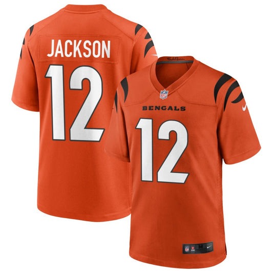 Shedrick Jackson Cincinnati Bengals Nike Youth Alternate Game Jersey - Orange