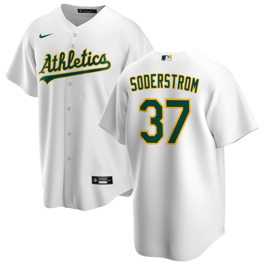 Tyler Soderstrom Oakland Athletics Nike Home Replica Jersey - White