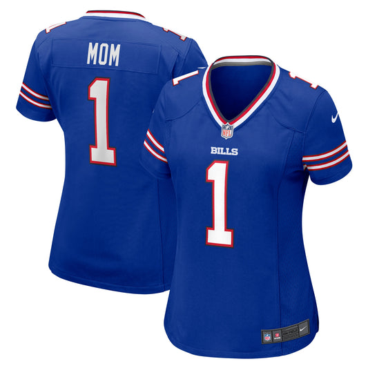 Number 1 Mom Buffalo Bills Nike Women's Game Jersey - Royal