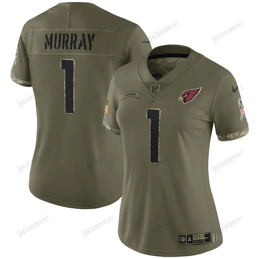 Kyler Murray Arizona Cardinals Women's 2022 Salute To Service Limited Jersey - Olive