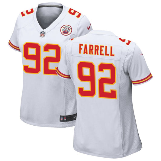 Neil Farrell Kansas City Chiefs Nike Women's Game Jersey - White