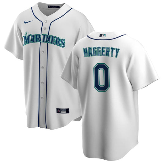 Sam Haggerty Seattle Mariners Nike Home Replica Jersey - White