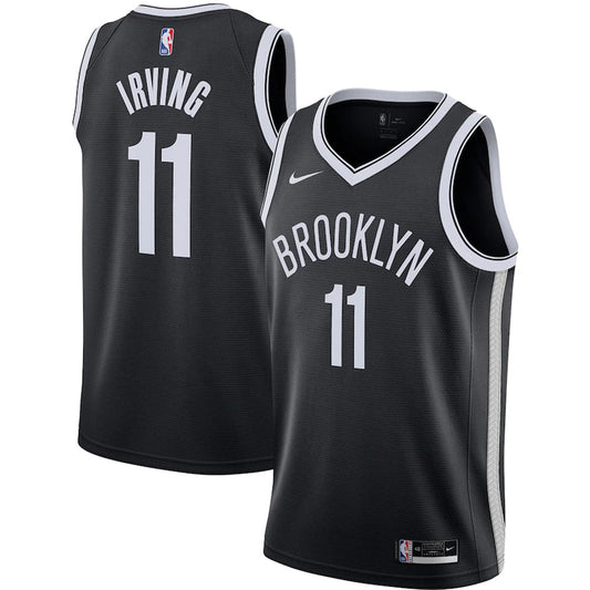 Men's Brooklyn Nets Kyrie Irving Icon Edition Jersey Black