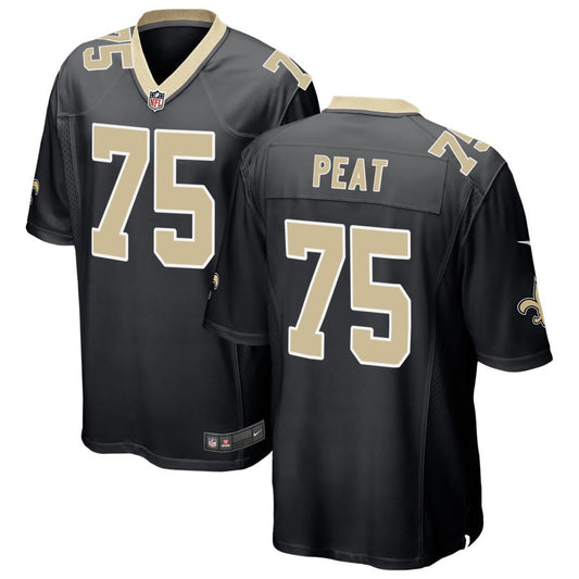 Andrus Peat New Orleans Saints Nike Game Jersey - Black