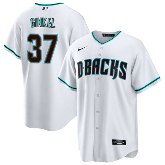 Kevin Ginkel Arizona Diamondbacks Nike Alternate Replica Jersey - White