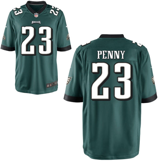 Rashaad Penny Philadelphia Eagles Nike Youth Game Jersey - Midnight Green