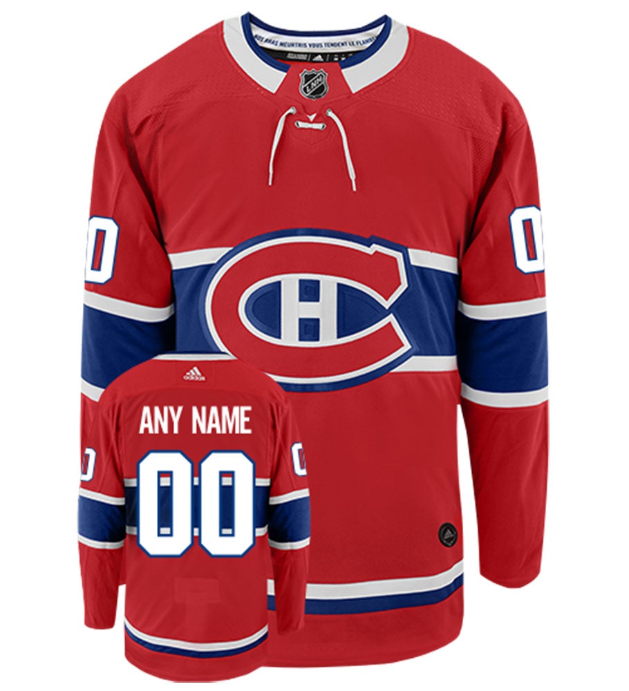 Montreal Canadiens Adidas Authentic Home NHL Hockey Jersey