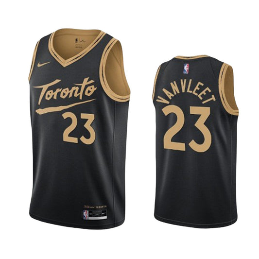 Men's Toronto Raptors Fred VanVleet City Edition Jersey - Black