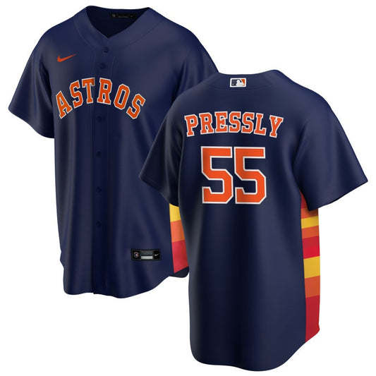 Ryan Pressly Houston Astros Nike Alternate Replica Jersey - Navy