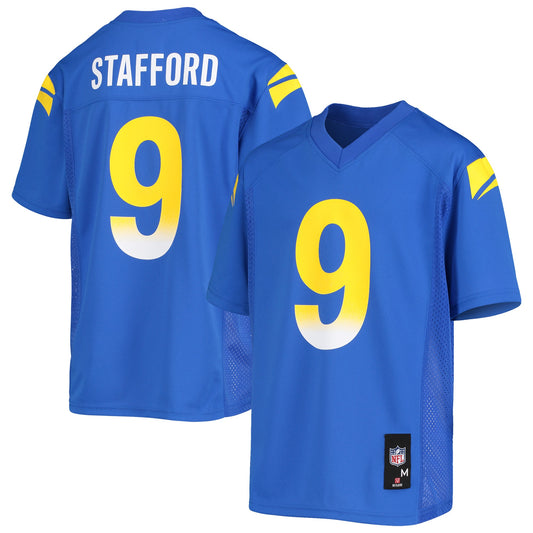 Matthew Stafford Los Angeles Rams Youth Replica Player Jersey - Royal