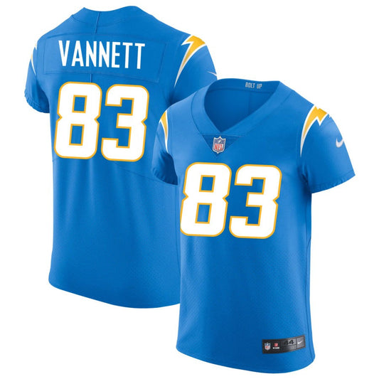 Nick Vannett Los Angeles Chargers Nike Vapor Elite Jersey - Powder Blue