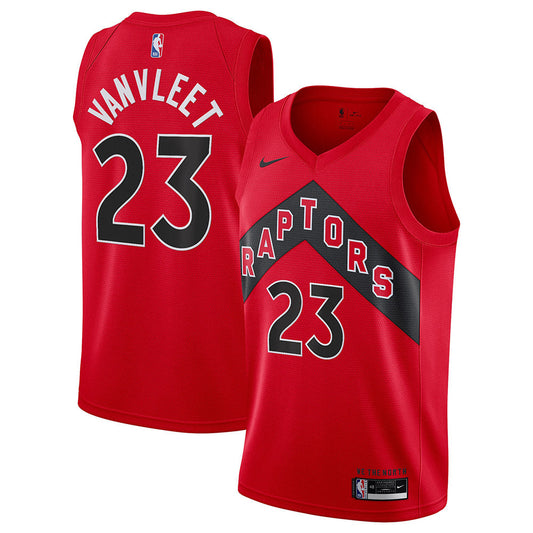 Men's Toronto Raptors Fred VanVleet Icon Edition Jersey - Red