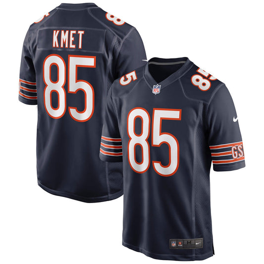 Men's Chicago Bears Cole Kmet Navy Replica Game Jersey