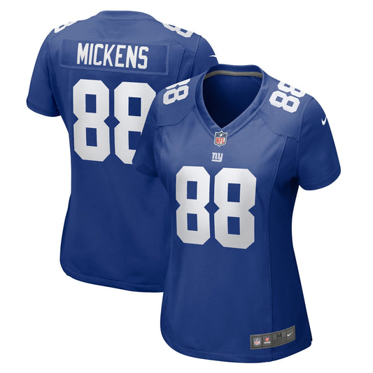 Women's Nike Jaydon Mickens Royal New York Giants Team Game Jersey