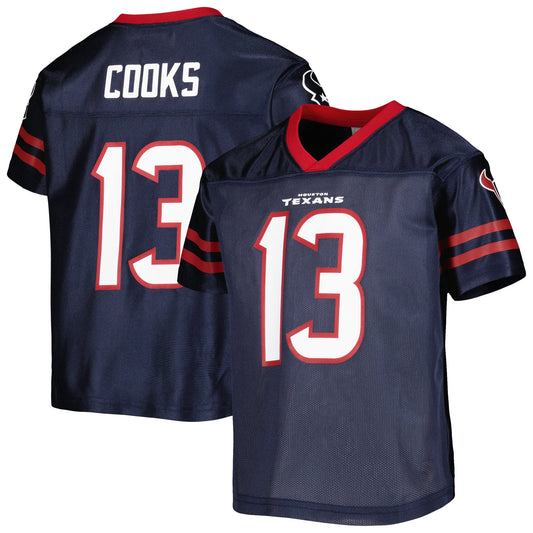 Youth Brandin Cooks Navy Houston Texans Player Jersey