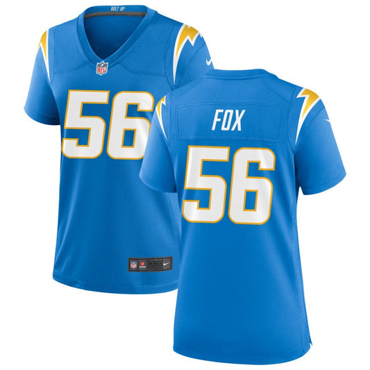 Morgan Fox Los Angeles Chargers Nike Women's Game Jersey - Powder Blue