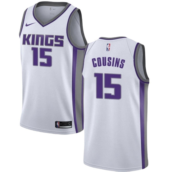 Men's Sacramento Kings DeMarcus Cousins Association Jersey - White