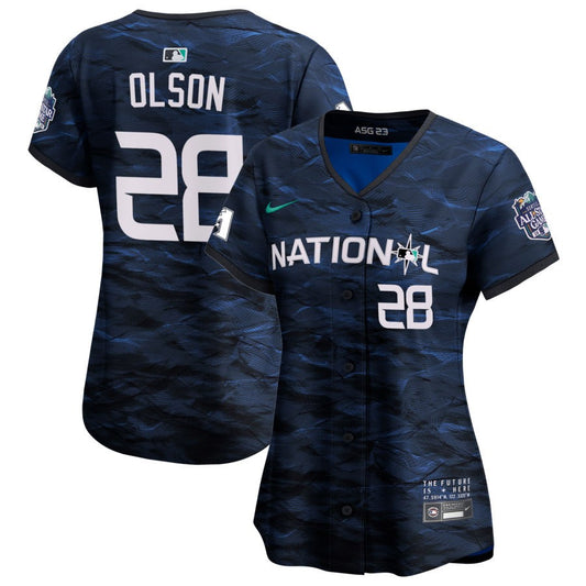 Matt Olson  National League Nike Women's 2023 MLB All-Star Game Pick-A-Player Limited Jersey - Royal