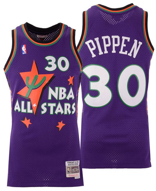 Men's Scottie Pippen Eastern Conference Mitchell & Ness 1995 All-Star Hardwood Classics Swingman Jersey - Purple