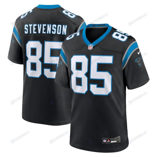 Marquez Stevenson 85 Carolina Panthers Men's Team Game Jersey - Black