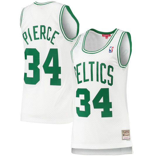 Paul Pierce Boston Celtics Mitchell & Ness Women's 2007-08 Hardwood Classics Swingman Jersey - White