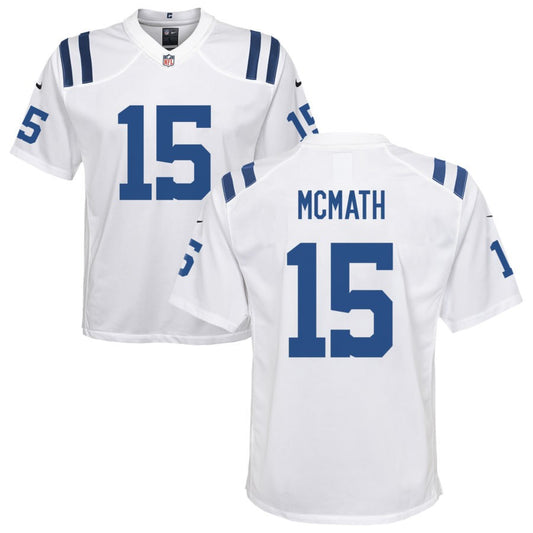 Racey McMath Nike Indianapolis Colts Youth Game Jersey - White