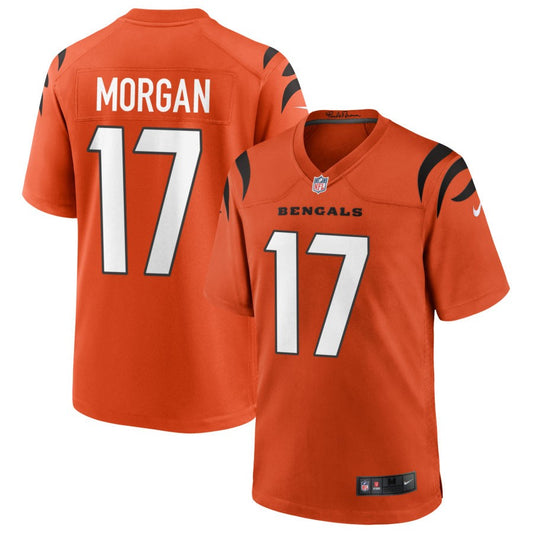 Stanley Morgan Cincinnati Bengals Nike Alternate Game Jersey - Orange