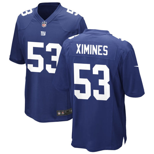 Oshane Ximines New York Giants Nike Game Jersey - Royal