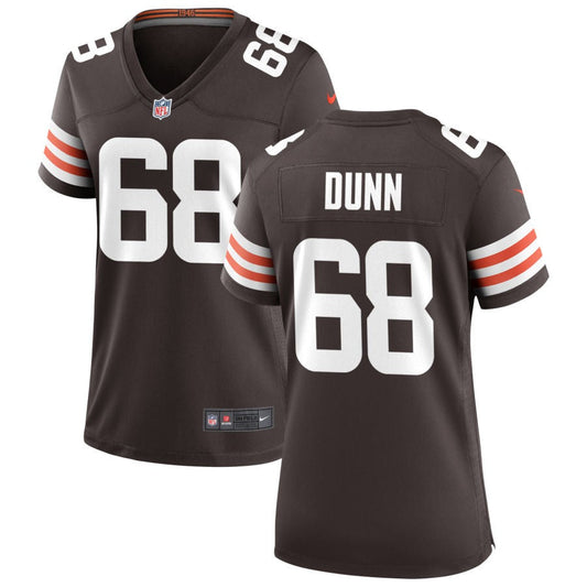 Michael Dunn Nike Cleveland Browns Women's Game Jersey - Brown