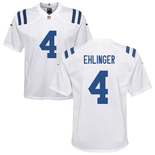 Sam Ehlinger Nike Indianapolis Colts Youth Game Jersey - White