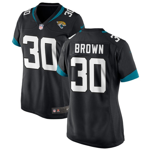 Montaric Brown Jacksonville Jaguars Nike Women's Jersey - Black