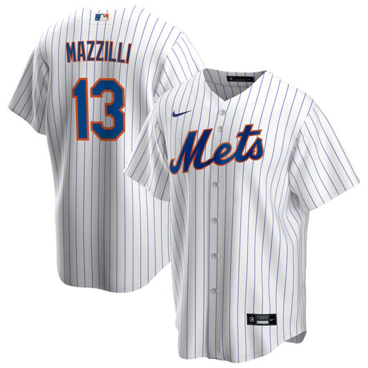 Lee Mazzilli New York Mets Nike Home RetiredReplica Jersey - White