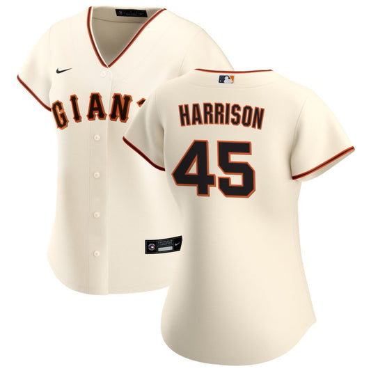 Kyle Harrison San Francisco Giants Nike Women's Home Replica Jersey - Cream