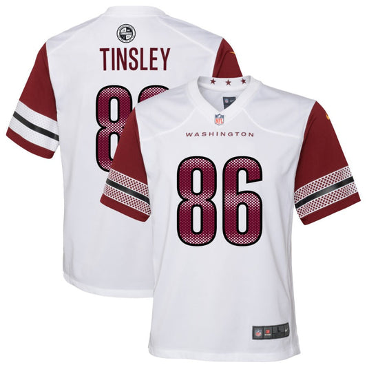 Mitchell Tinsley Washington Commanders Nike Youth Game Player Jersey - White