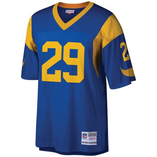 Men's Eric Dickerson Mitchell & Ness Rams 1969 Legacy Replica Jersey - Blue