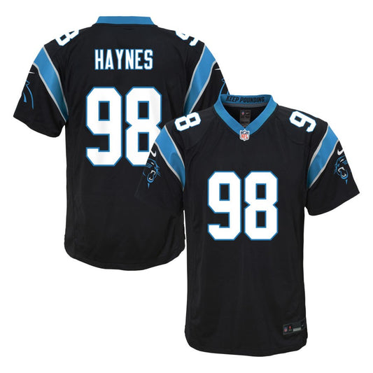 Marquis Haynes  Carolina Panthers Nike Youth Game Jersey - Black