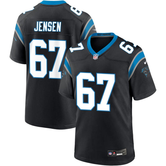 Nash Jensen Carolina Panthers Nike Game Jersey - Black