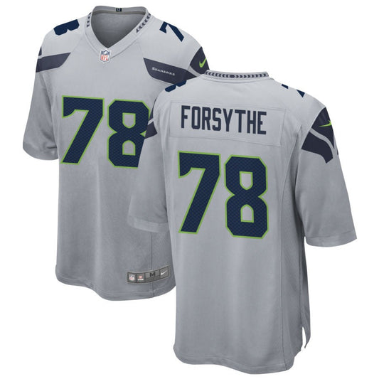 Stone Forsythe Seattle Seahawks Nike Alternate Game Jersey - Gray